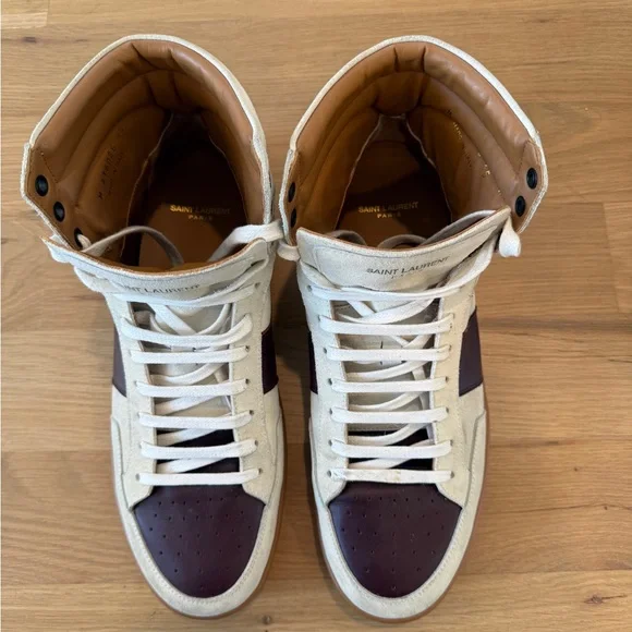 Saint Laurent Hi-Top Sneakers - Picture 4 of 8